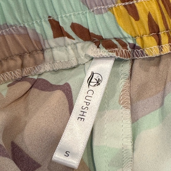 Liliana Leafy Elastic Waisted Pants Sz S NWOT - Picture 7 of 7